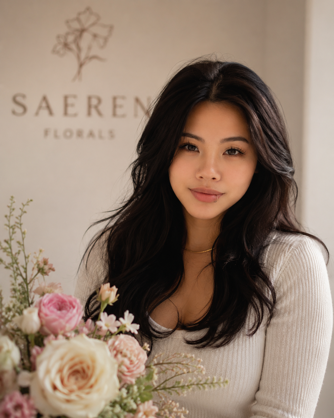 Rinh Kim - Owner of Saeren Florals